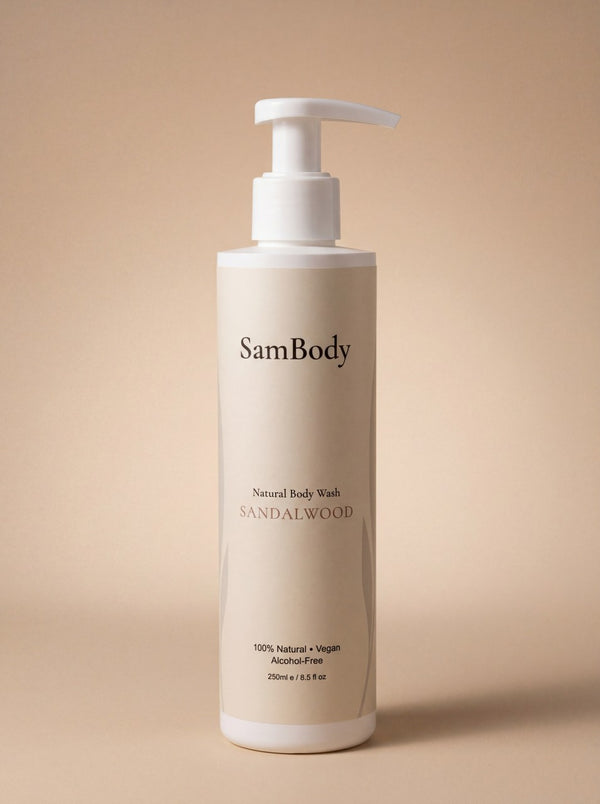 Natural Body Wash – Sandalwood
