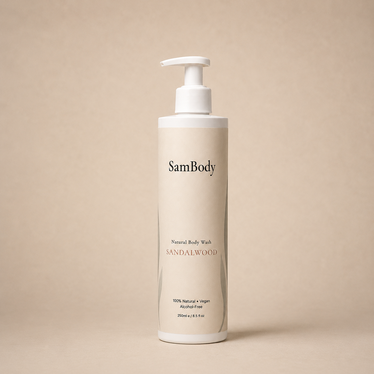 Natural Body Wash – Sandalwood
