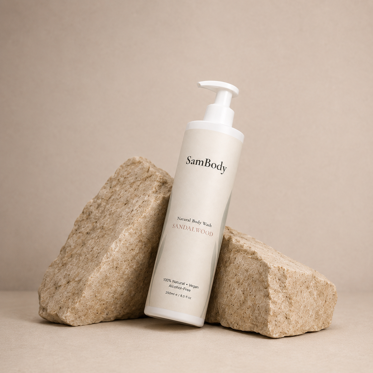 Natural Body Wash – Sandalwood
