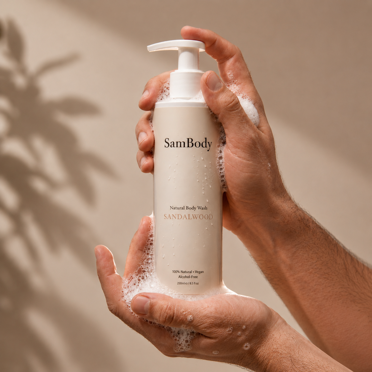 Natural Body Wash – Sandalwood