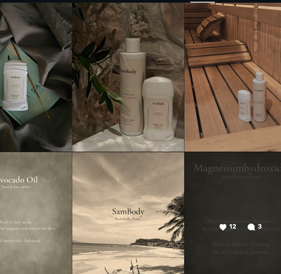 SamBody Natural Body Wash – Sandalwood