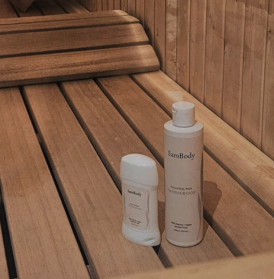 SamBody Natural Body Wash – Sandalwood