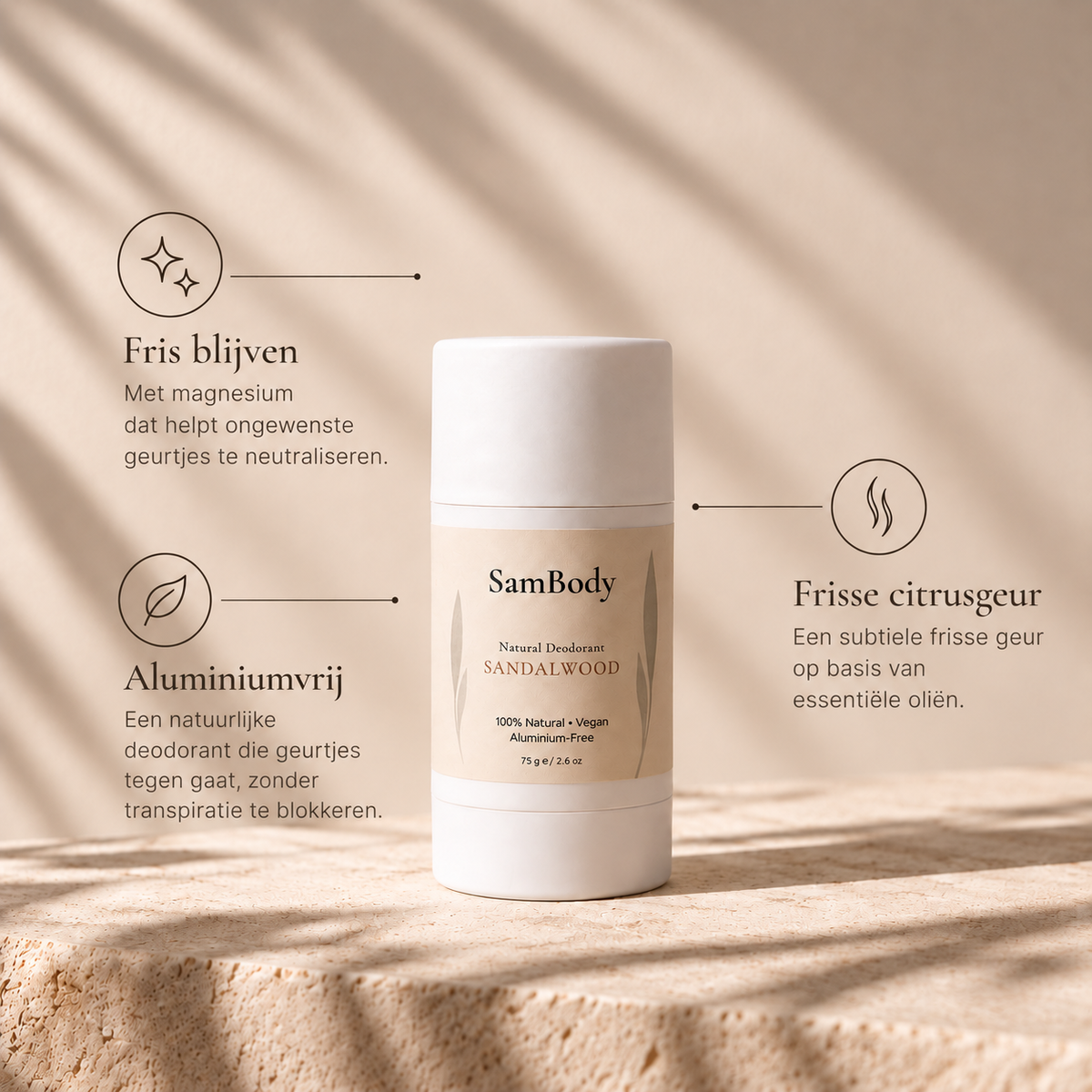 Deodorant – Sandalwood