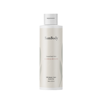 SamBody Natural Body Wash – Sandalwood