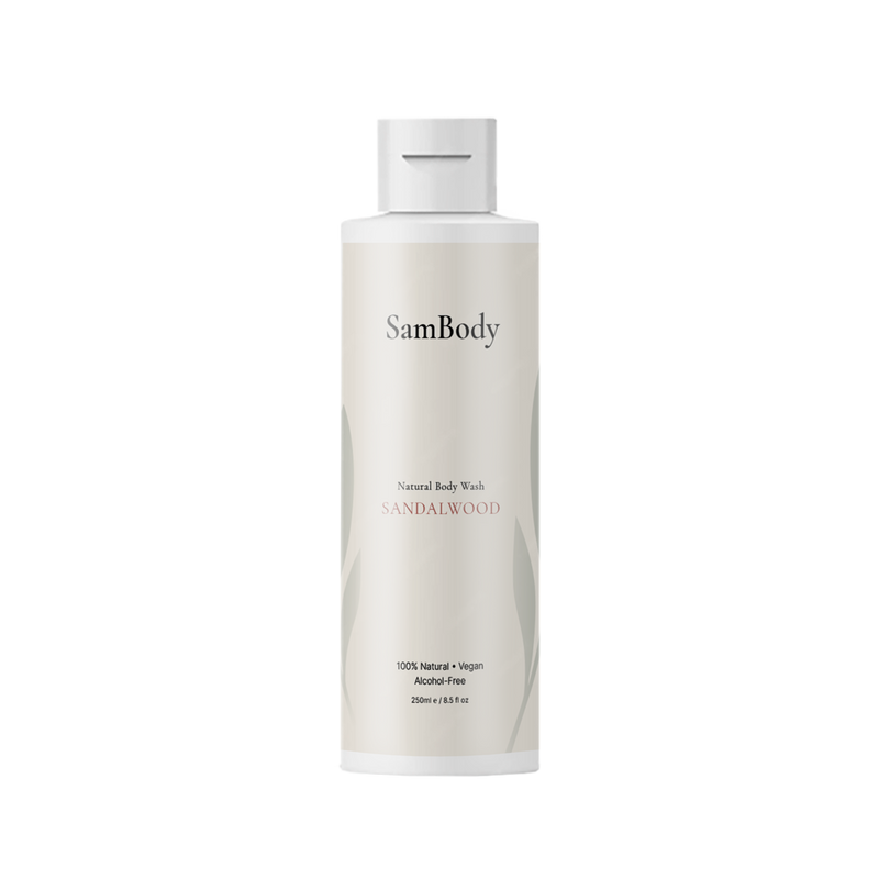 SamBody Natural Body Wash – Sandalwood