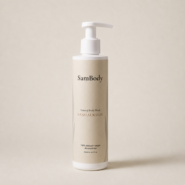 Natural Body Wash – Sandalwood