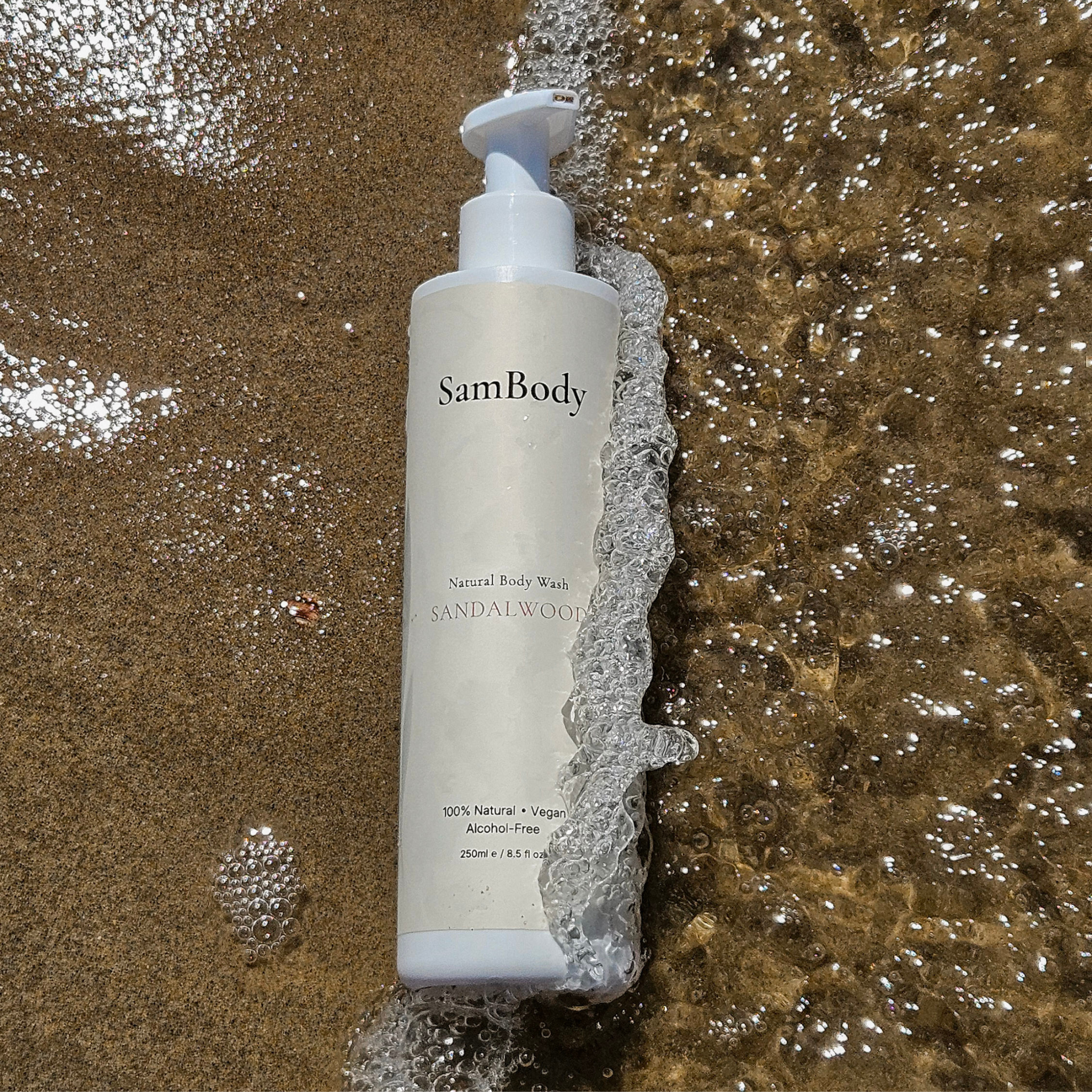 Natural Body Wash – Sandalwood