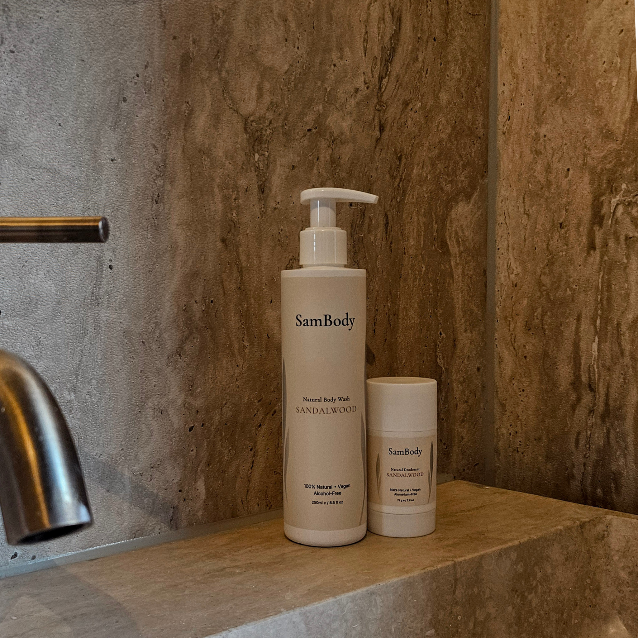 Natural Body Wash – Sandalwood